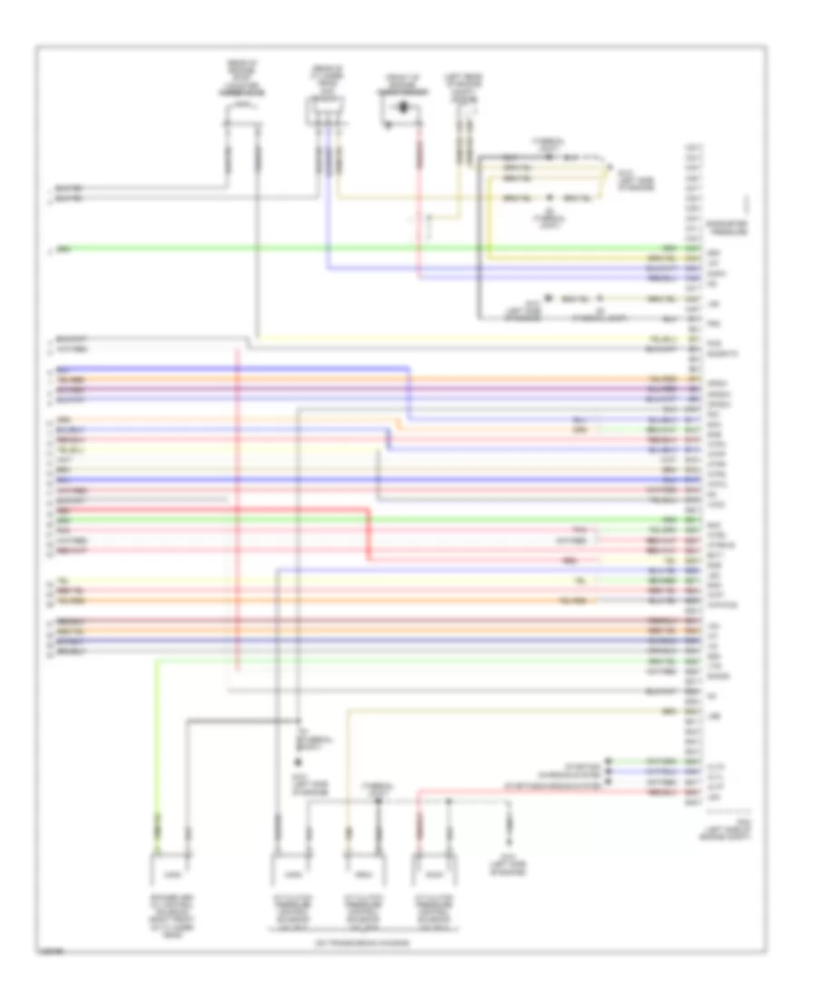 2.4L, Engine Performance Wiring Diagram (5 of 5) for Honda CR-V LX 2011