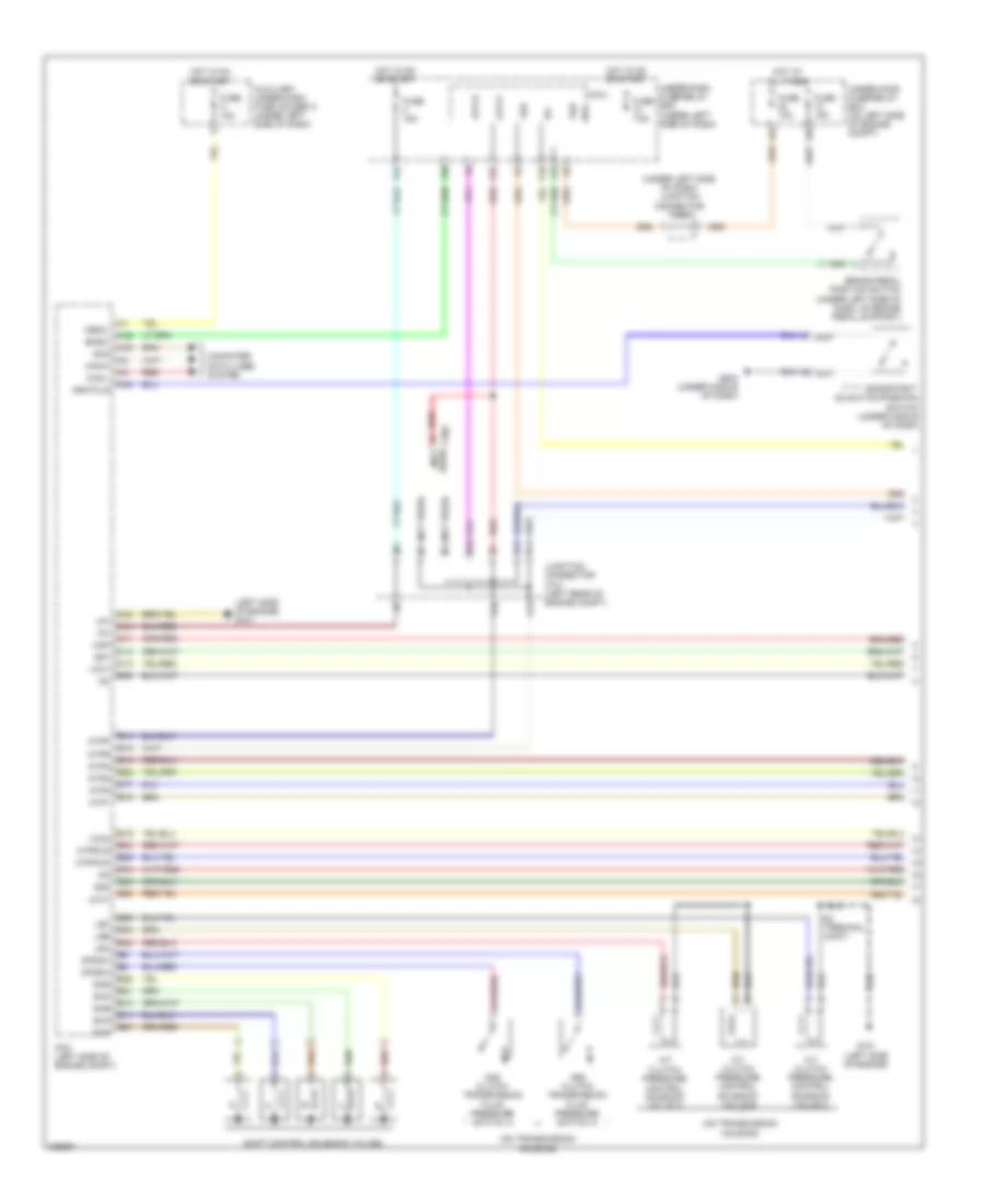 Transmission Wiring Diagram 1 of 2 for Honda CR V LX 2011