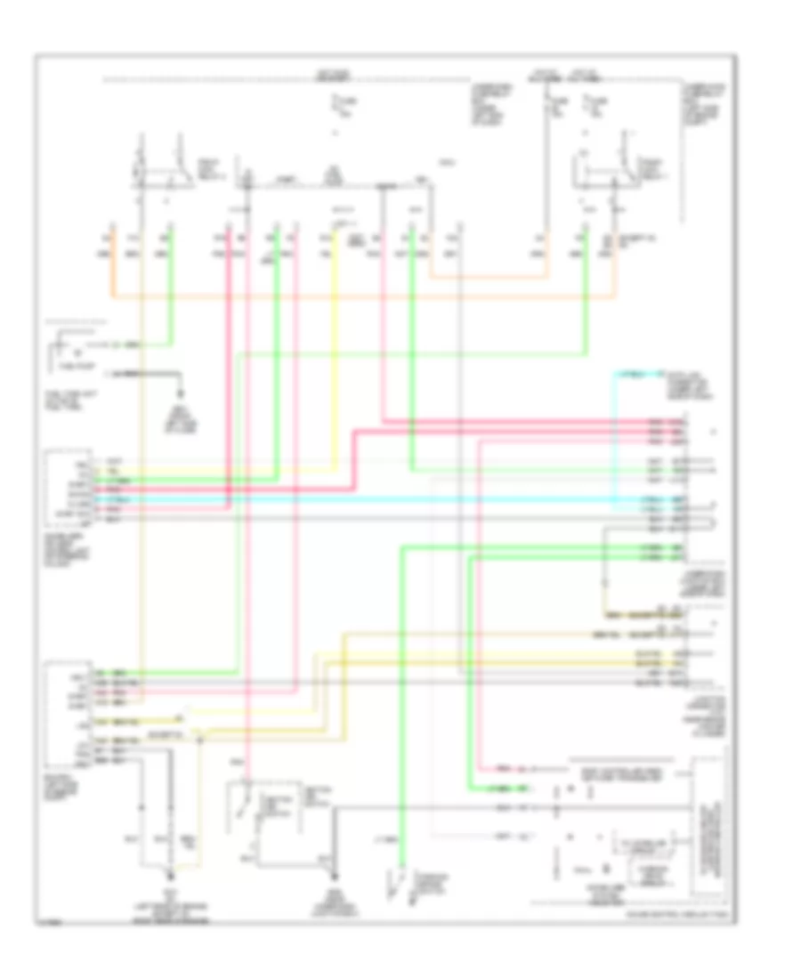 Immobilizer Wiring Diagram, Except Hybrid for Honda Civic Si 2006