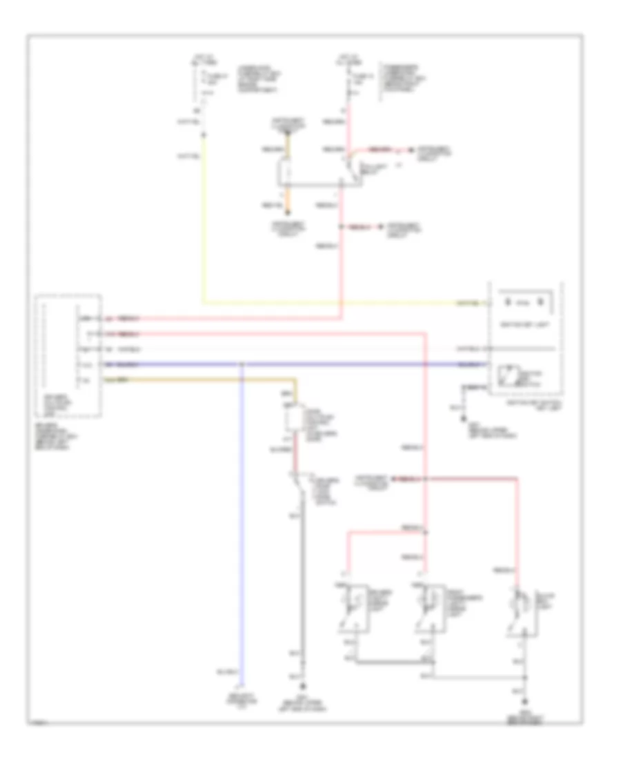 Courtesy Lamps Wiring Diagram (2 of 2) for Honda Pilot LX 2003