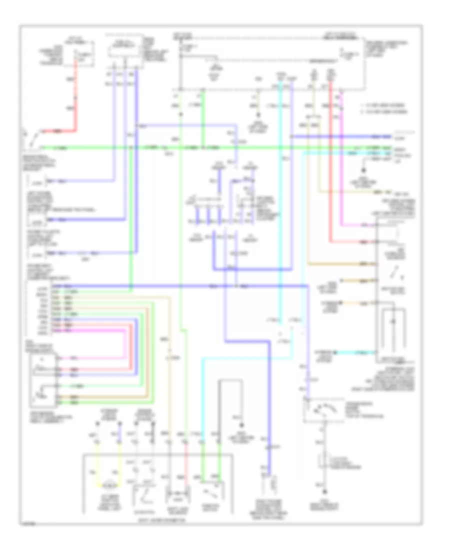 Shift Interlock Wiring Diagram for Honda Odyssey EX-L 2014