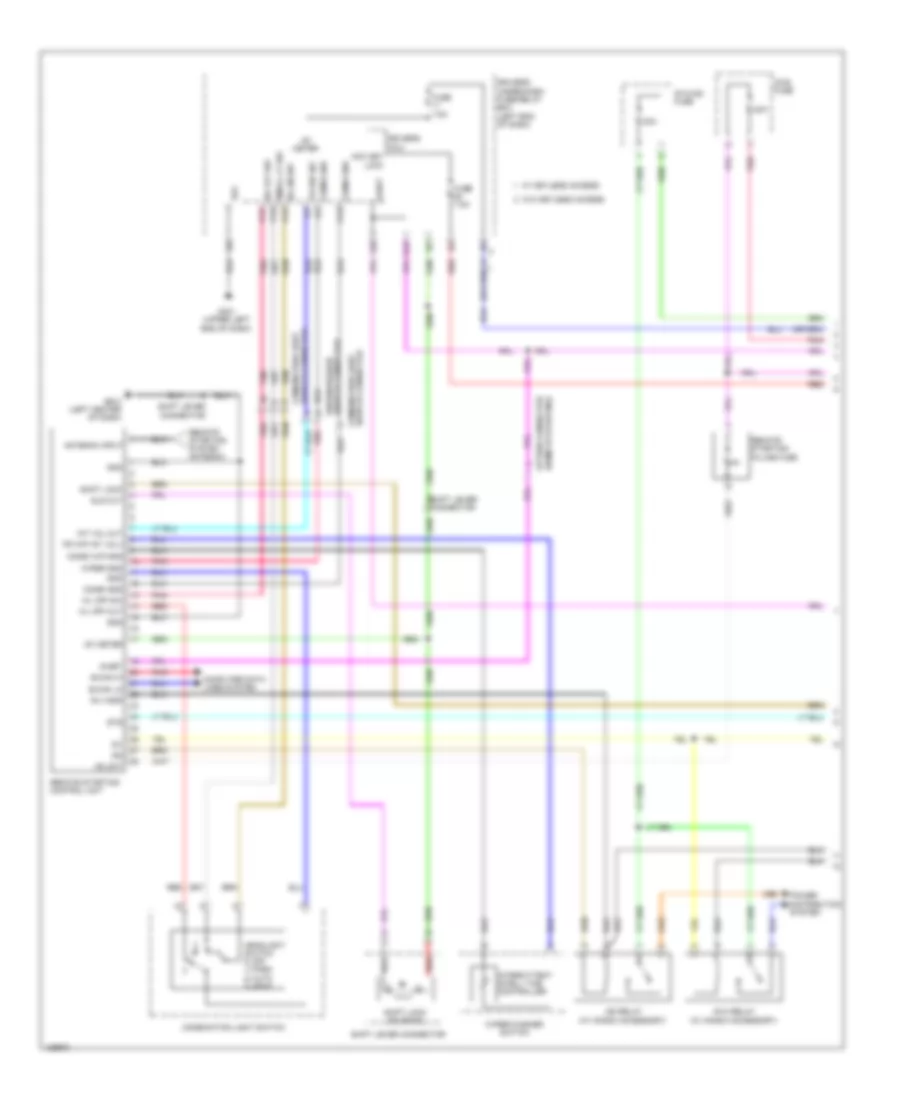 Remote Starting Wiring Diagram 1 of 3 for Honda Odyssey EX L 2014