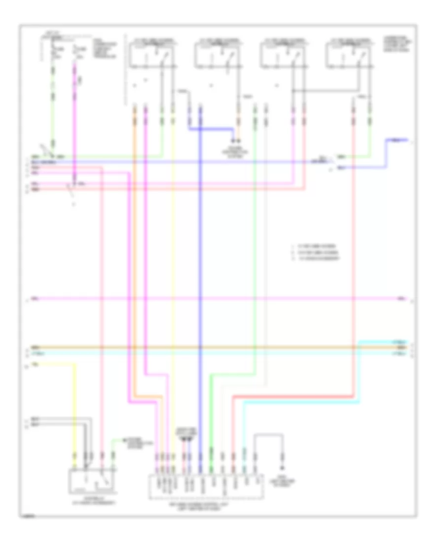 Remote Starting Wiring Diagram (2 of 3) for Honda Odyssey EX-L 2014