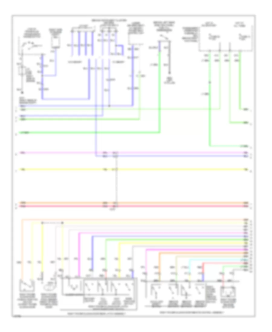 Power Sliding Door Wiring Diagram (3 of 4) for Honda Odyssey EX-L 2014