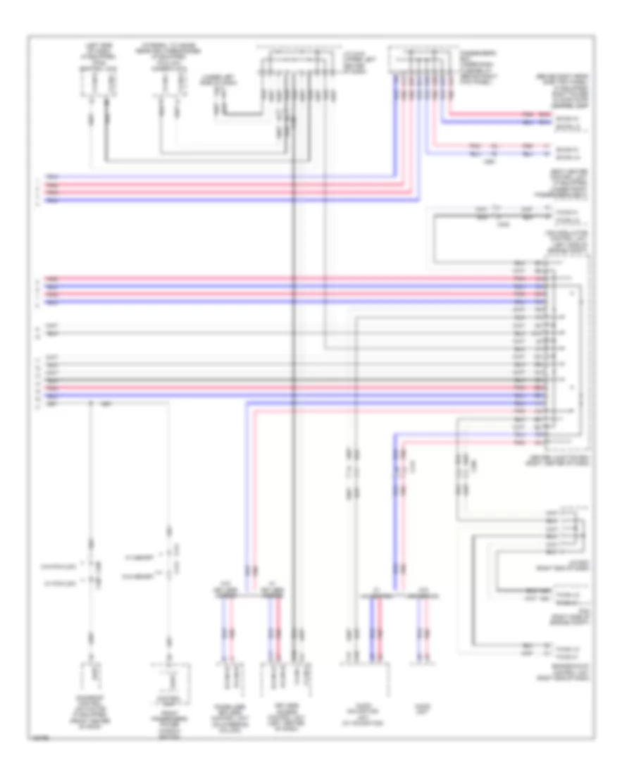 F-CAN  B-CAN Wiring Diagram (2 of 2) for Honda Odyssey EX-L 2014