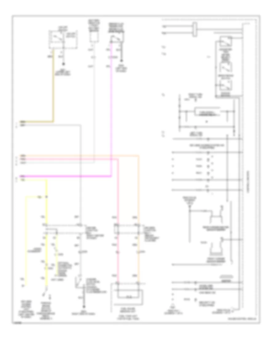 Instrument Cluster Wiring Diagram (3 of 3) for Honda Odyssey EX-L 2014