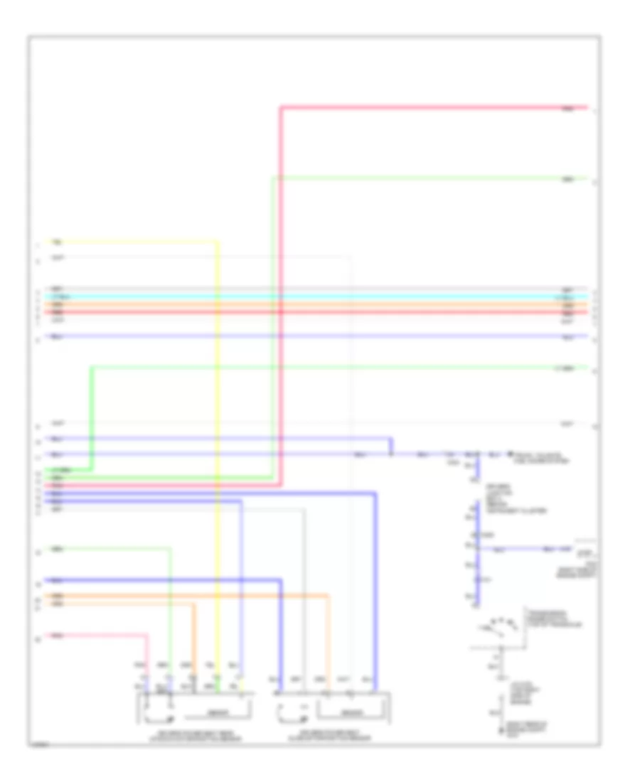 Memory Seat Wiring Diagram (2 of 3) for Honda Odyssey EX-L 2014
