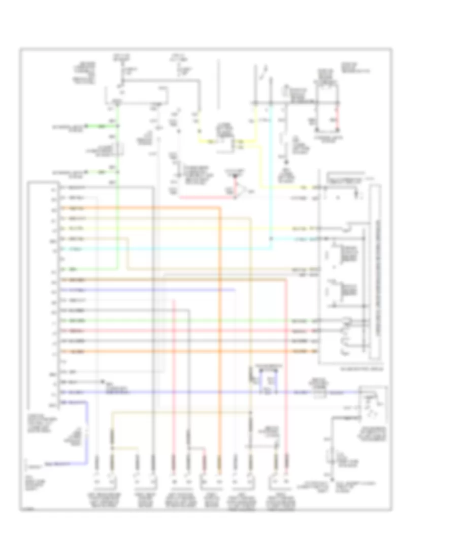 Parking Assistant Wiring Diagram Touring for Honda Odyssey EX 2009