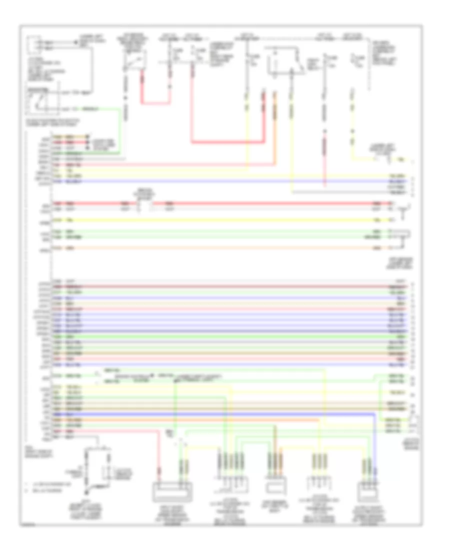 Transmission Wiring Diagram 1 of 2 for Honda Odyssey EX 2009