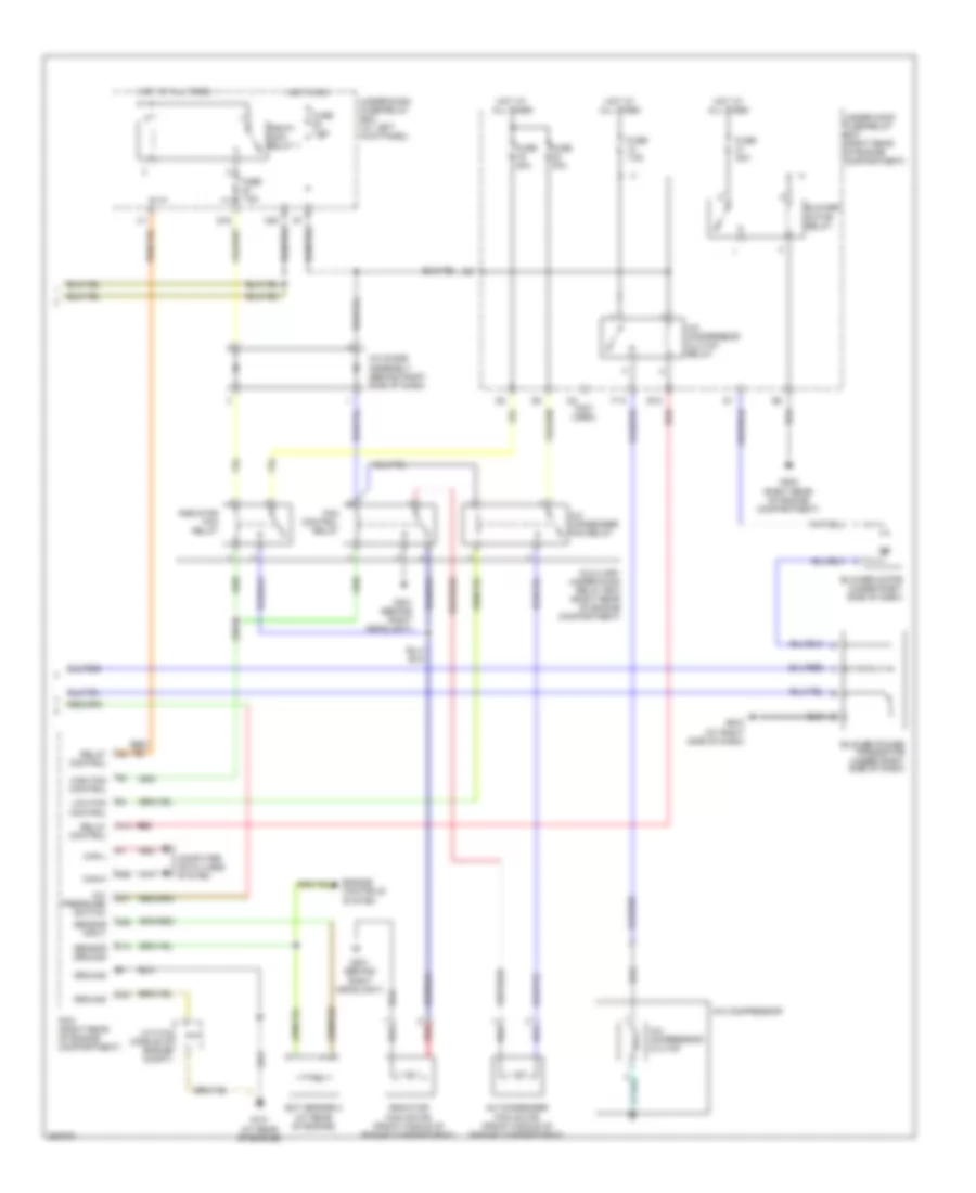Automatic A C Wiring Diagram 2 of 2 for Honda Ridgeline RTX 2007
