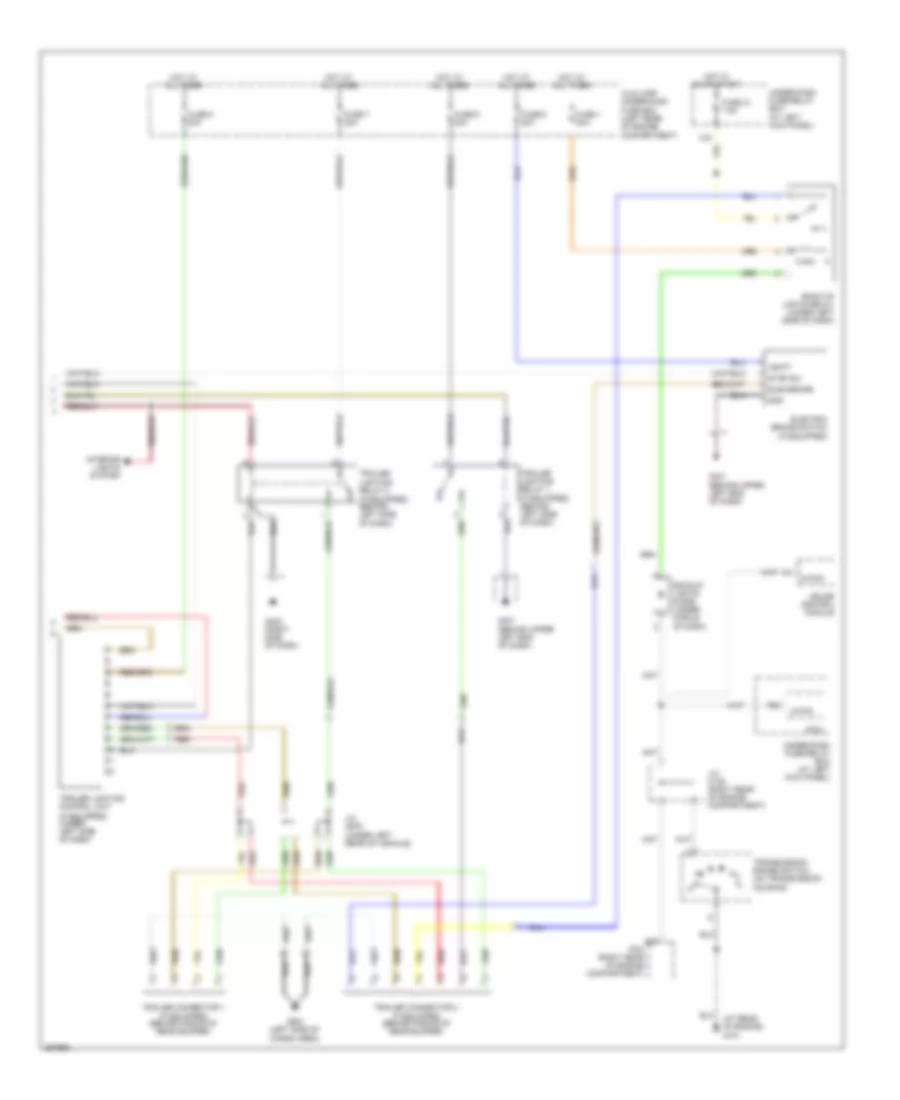 Exterior Lamps  Trailer Connector Wiring Diagram 3 of 3 for Honda Ridgeline RTX 2007