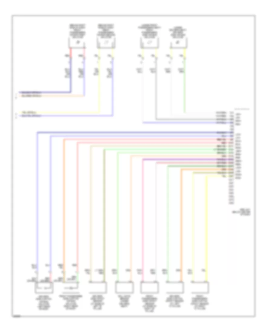 Supplemental Restraints Wiring Diagram (3 of 3) for Honda CR-V EX 2006