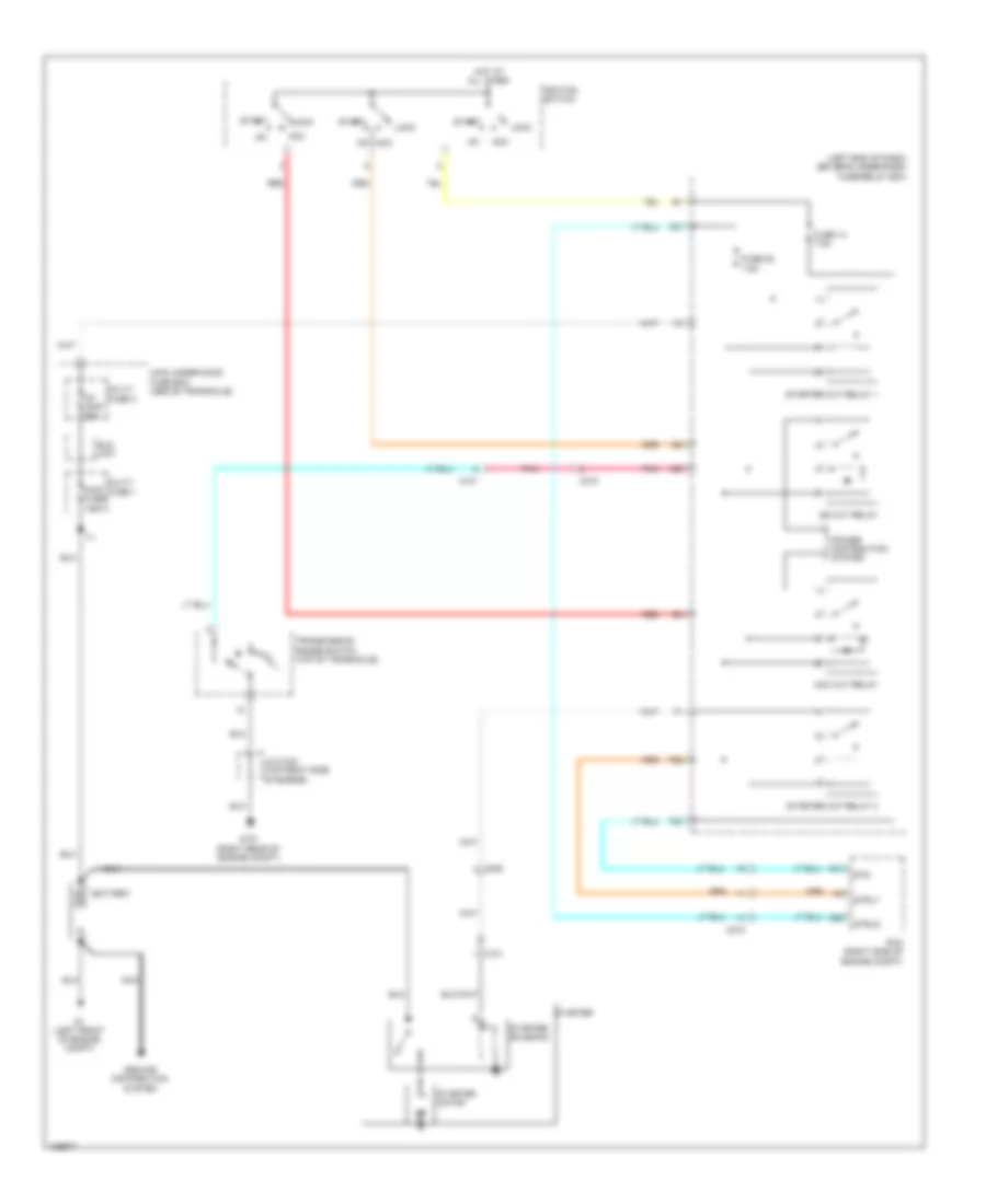Starting Wiring Diagram for Honda Odyssey LX 2014