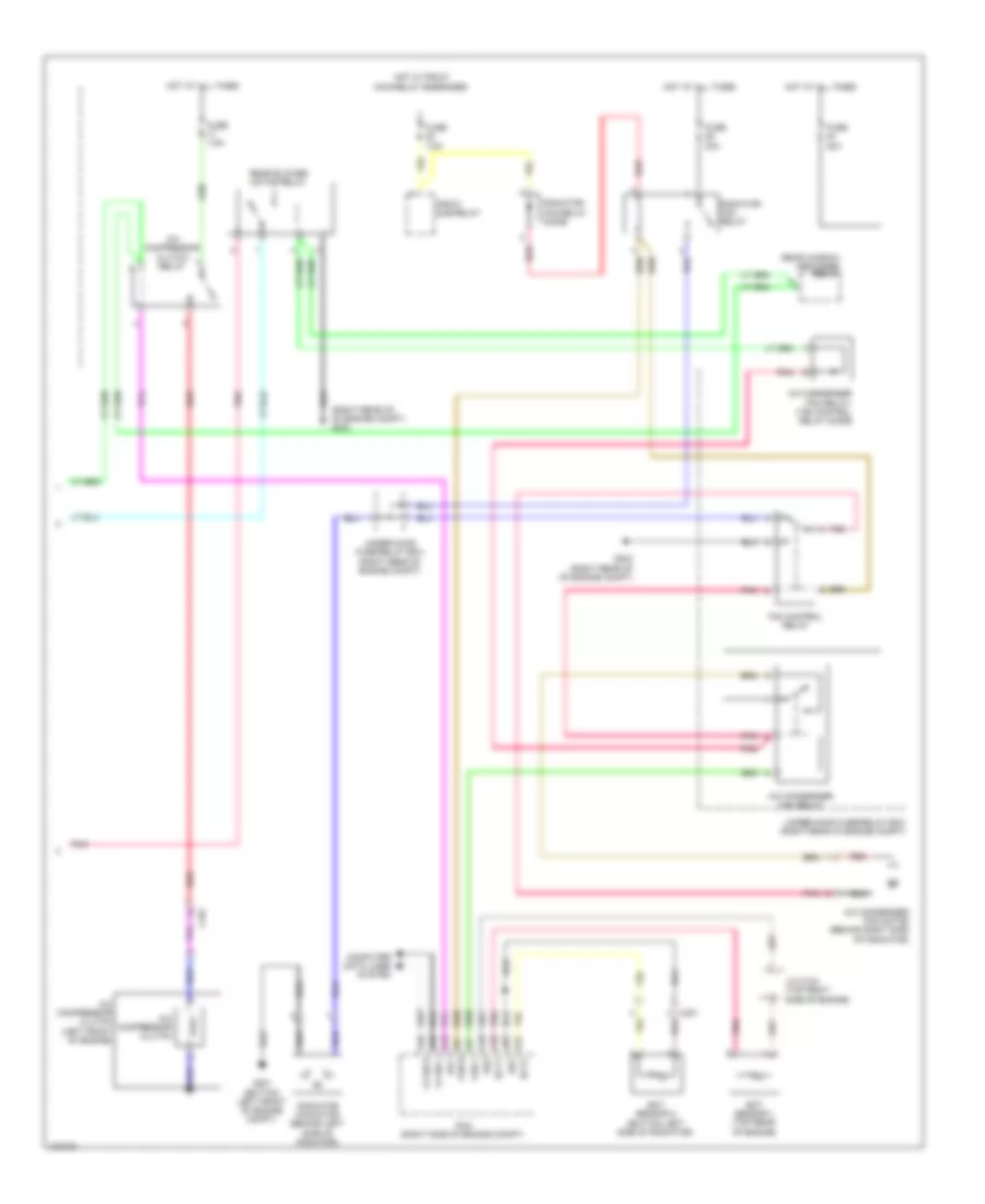 Manual AC Wiring Diagram (3 of 3) for Honda Odyssey LX 2014