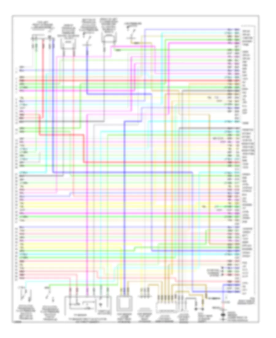 3.5L, Engine Performance Wiring Diagram (7 of 7) for Honda Odyssey LX 2014