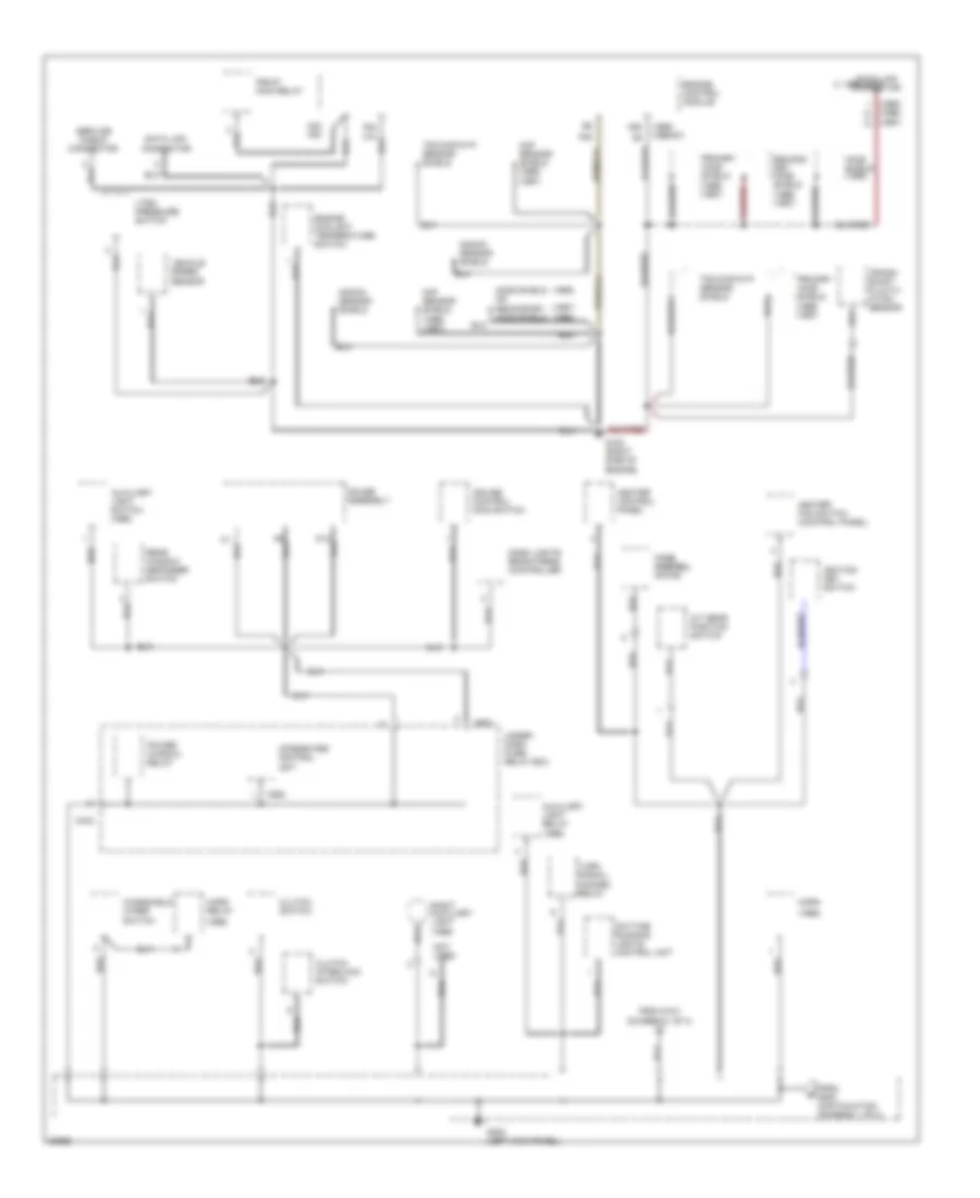 Ground Distribution Wiring Diagram (2 of 3) for Honda Civic del Sol S 1996