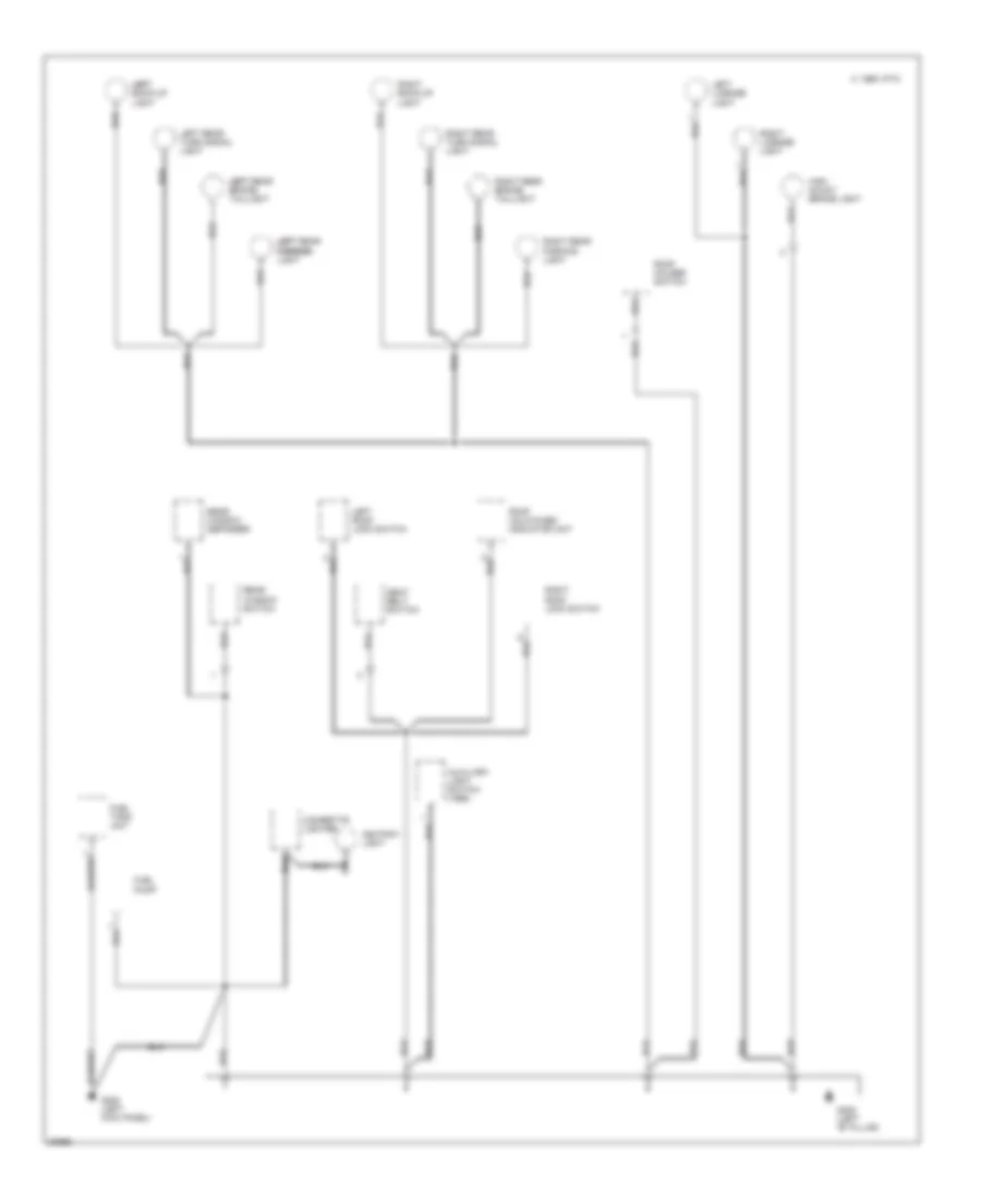 Ground Distribution Wiring Diagram (3 of 3) for Honda Civic del Sol S 1996