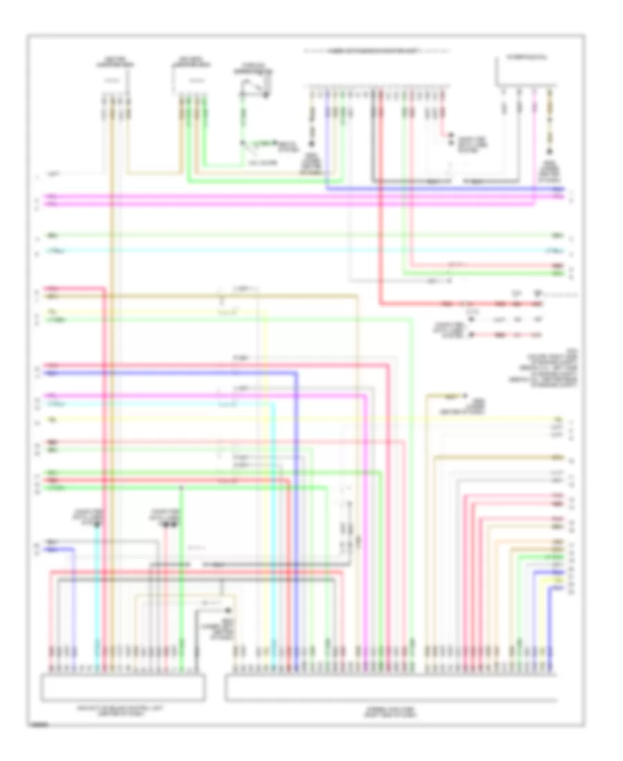 Navigation Wiring Diagram (2 of 5) for Honda Accord EX 2013
