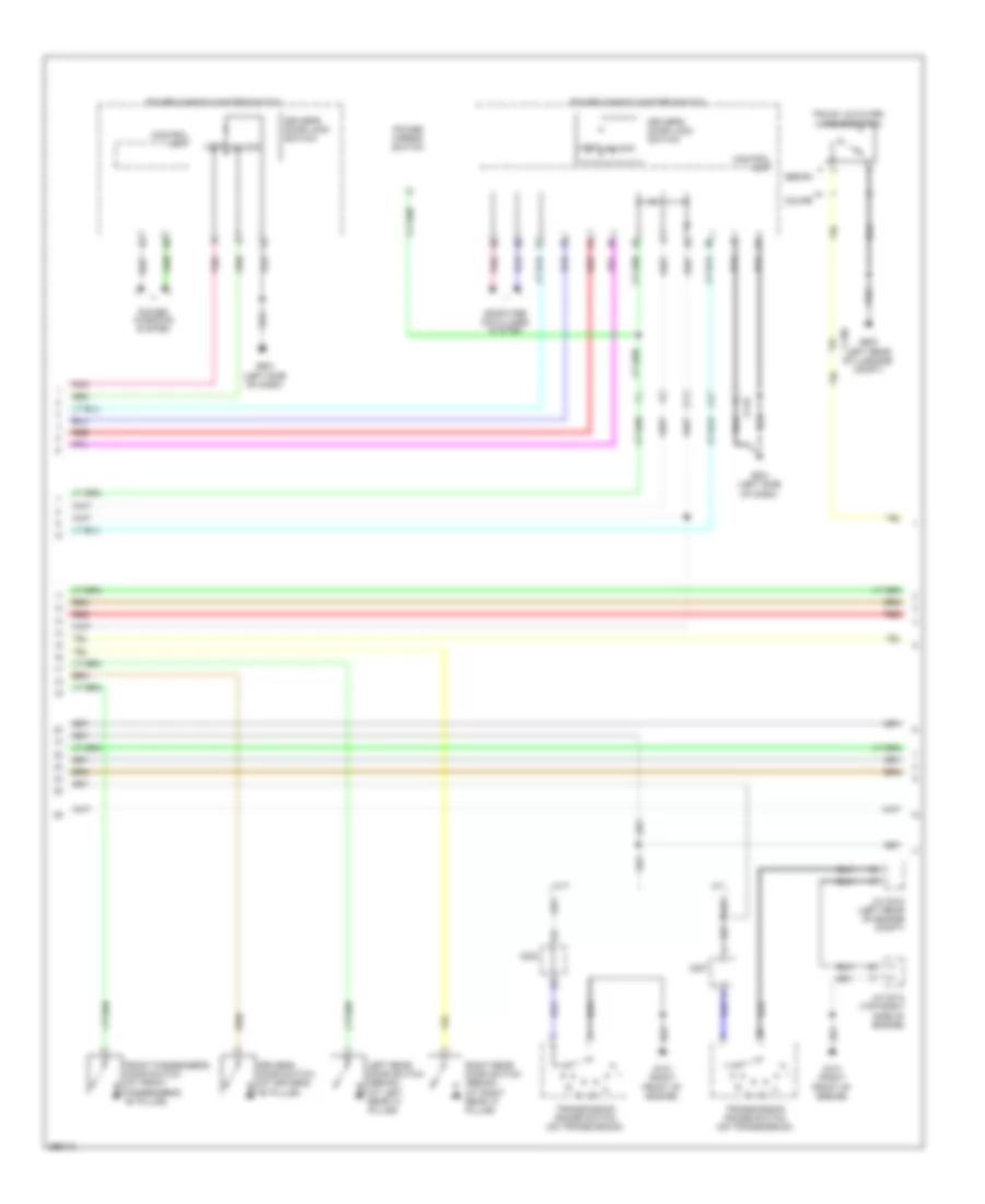 Power Door Locks Wiring Diagram (5 of 6) for Honda Accord EX 2013