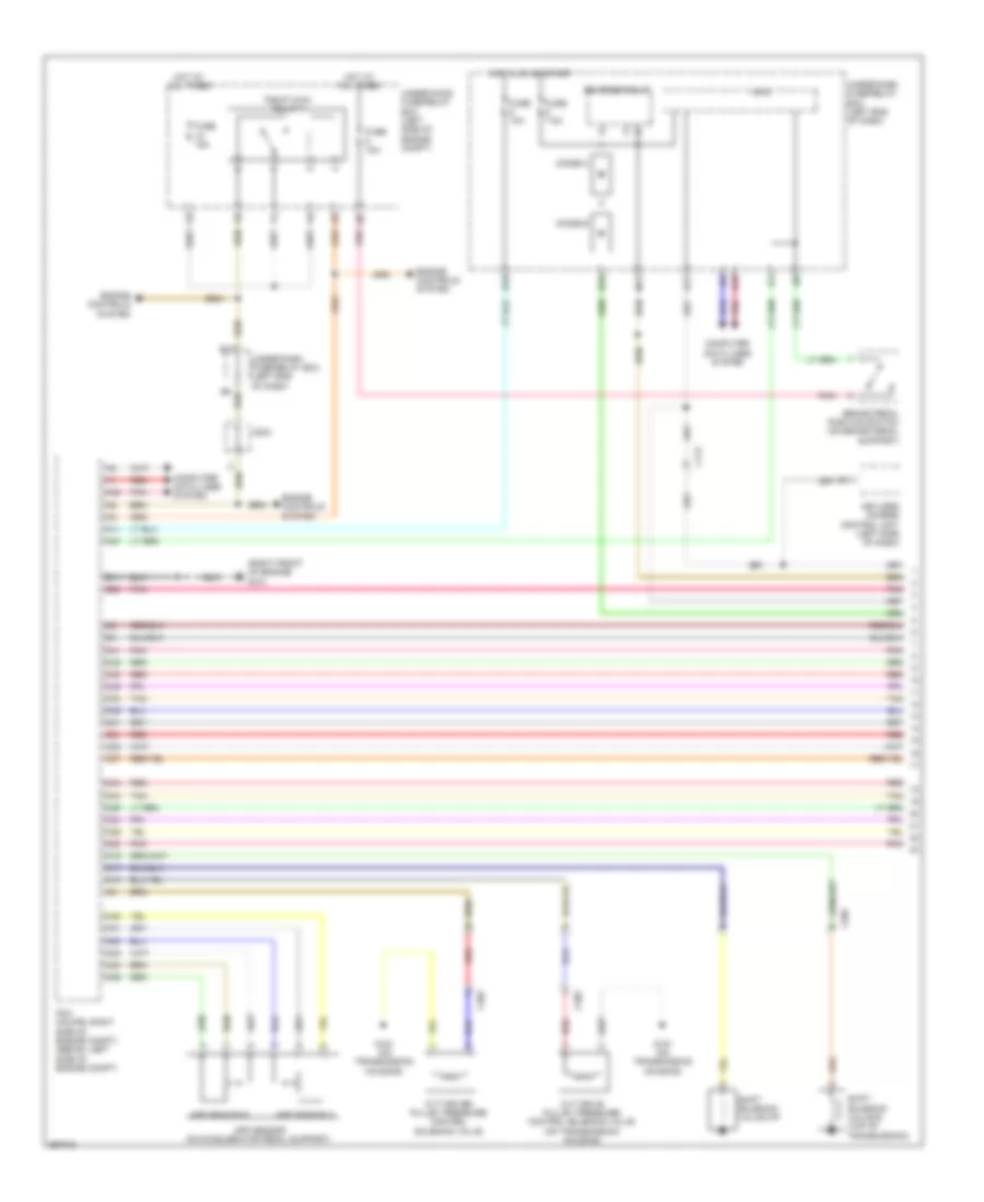 Transmission Wiring Diagram, CVT (1 of 2) for Honda Accord EX 2013
