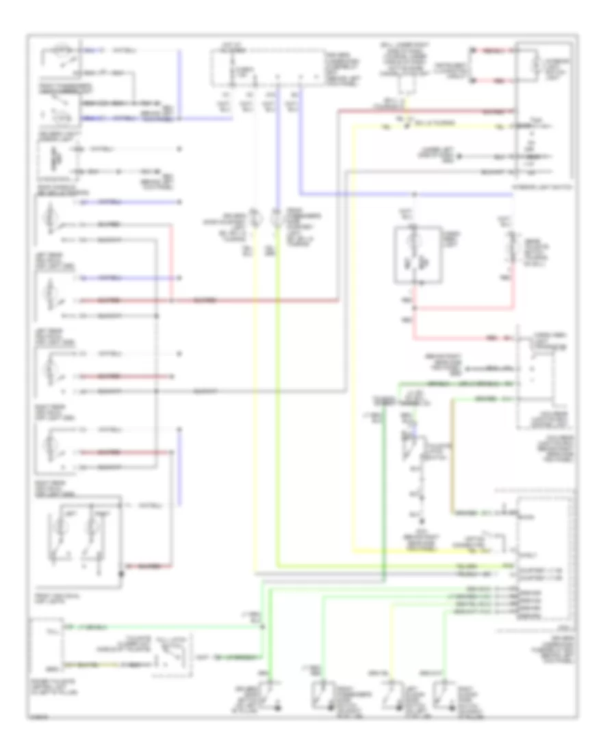 Courtesy Lamps Wiring Diagram for Honda Odyssey LX 2009