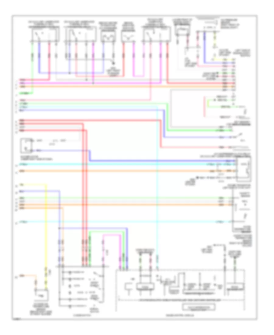 Automatic A C Wiring Diagram 2 of 2 for Honda CR Z 2011