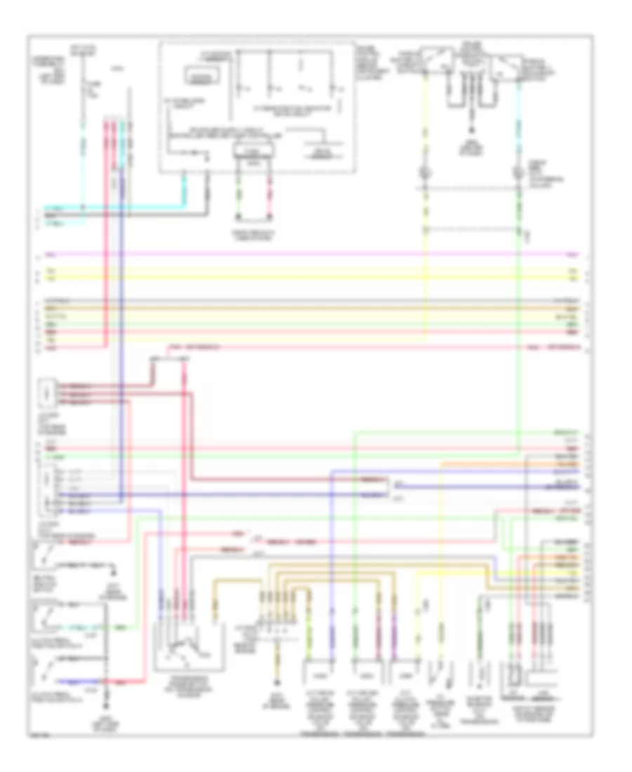 1 5L Hybrid Engine Controls Wiring Diagram 2 of 5 for Honda CR Z 2011