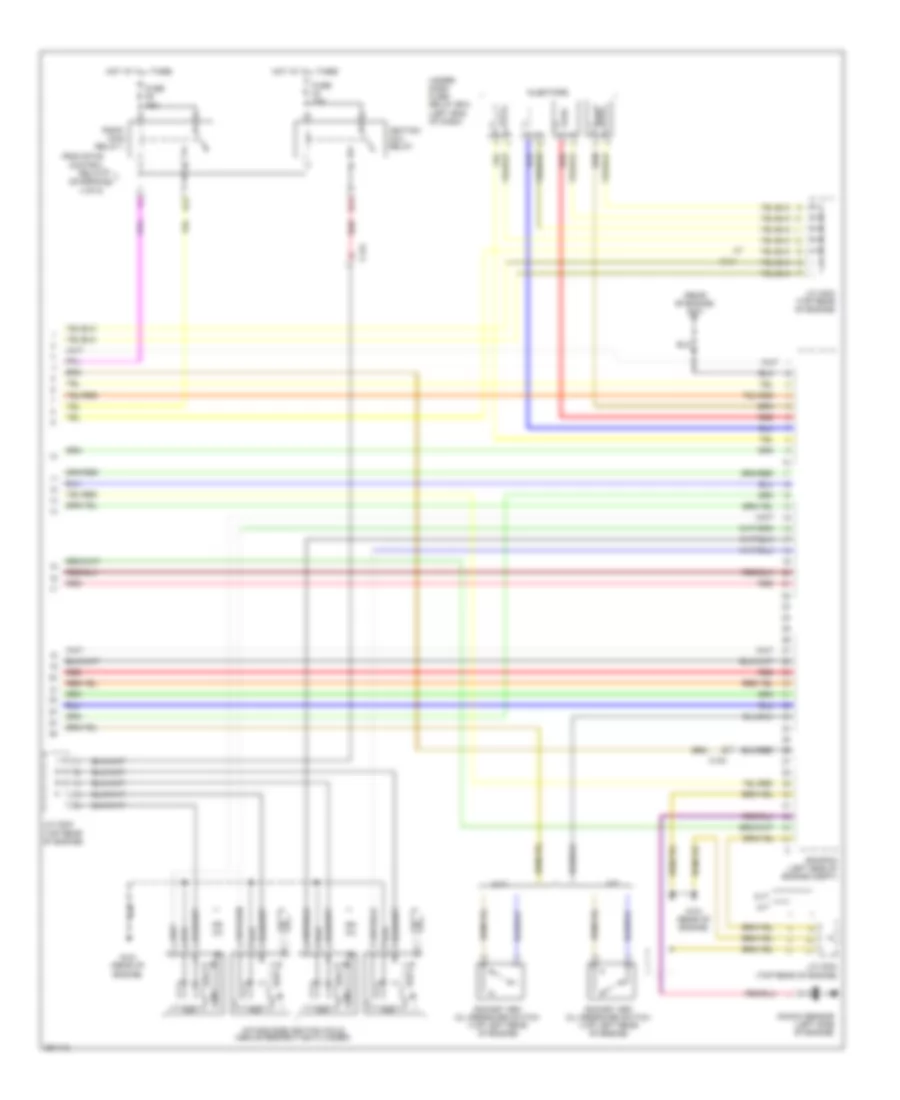 1.5L Hybrid, Engine Controls Wiring Diagram (5 of 5) for Honda CR-Z 2011