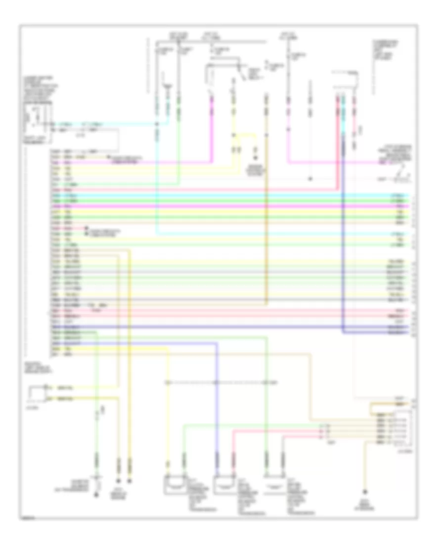 Transmission Wiring Diagram 1 of 2 for Honda CR Z 2011