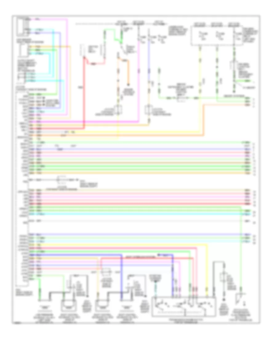 Transmission Wiring Diagram 1 of 2 for Honda Odyssey Touring 2014