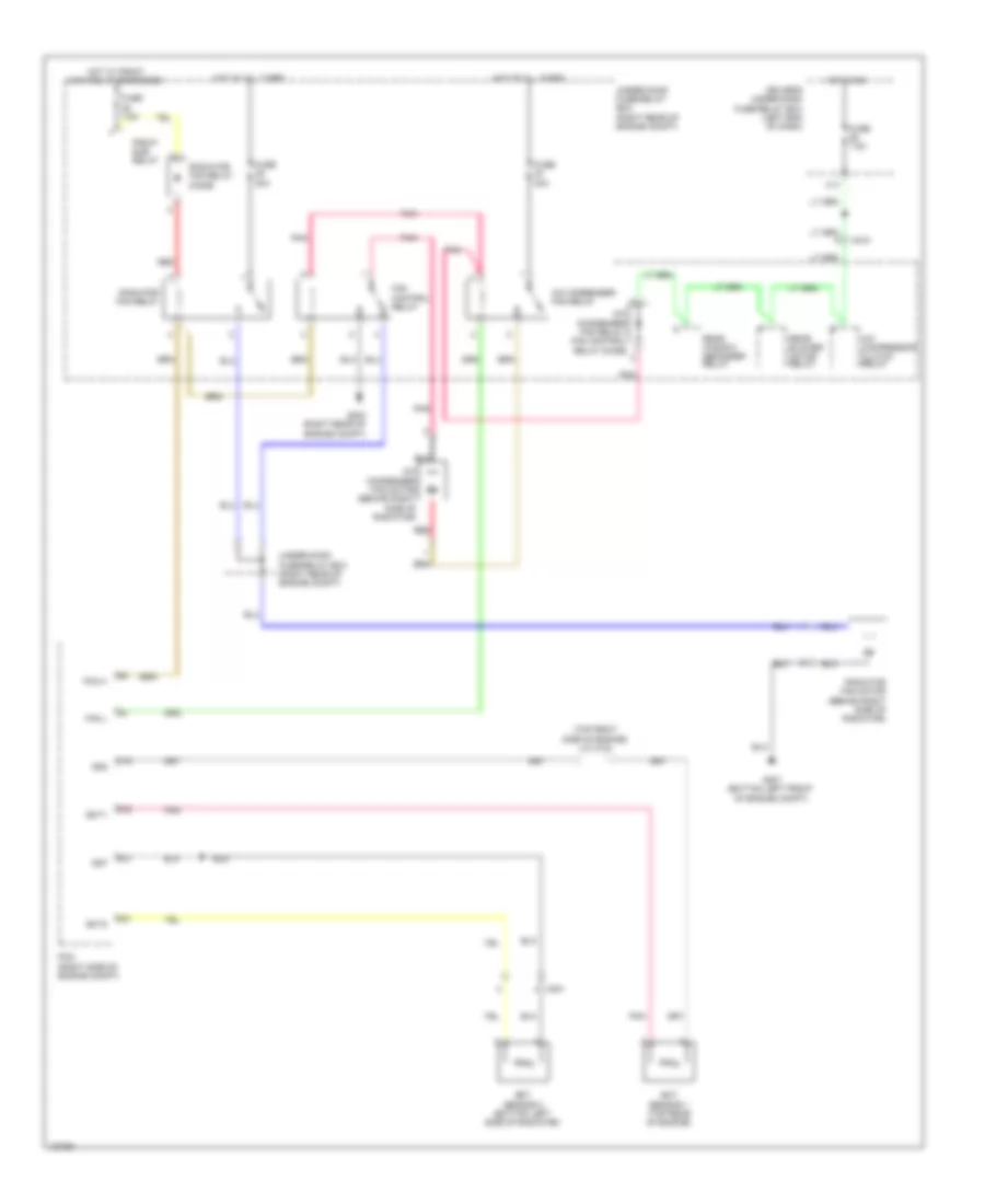 Cooling Fan Wiring Diagram for Honda Odyssey Touring 2014