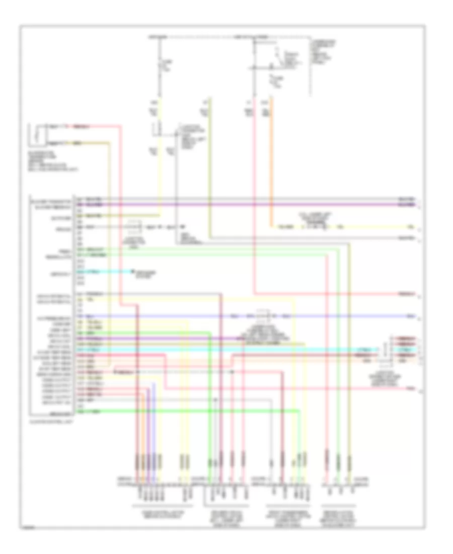Automatic A C Wiring Diagram 1 of 3 for Honda Accord LX 2004