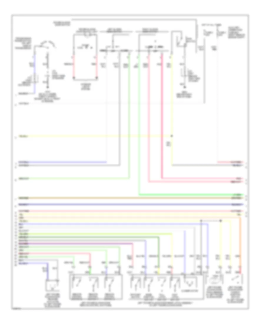 Power Sliding Door Wiring Diagram Except LX 2 of 3 for Honda Odyssey Touring 2009