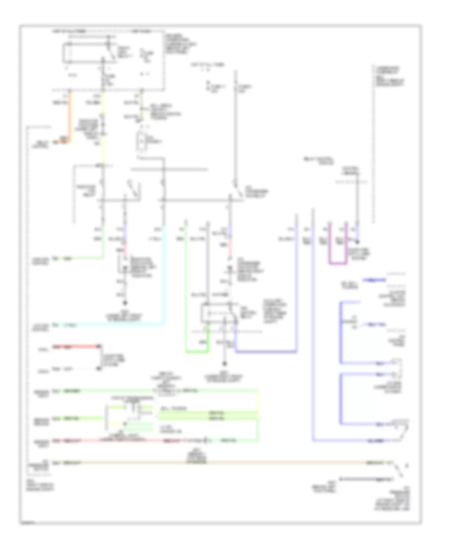 Cooling Fan Wiring Diagram for Honda Odyssey Touring 2009