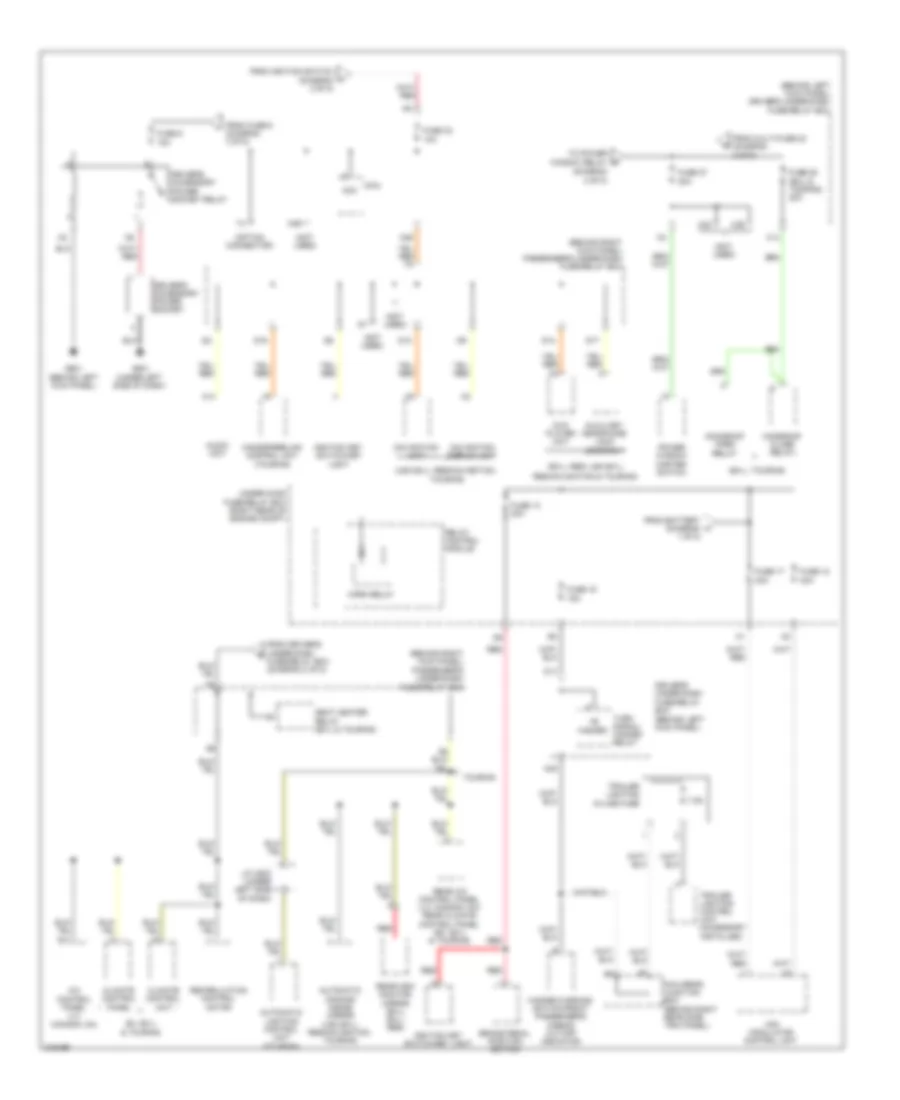 Power Distribution Wiring Diagram 5 of 8 for Honda Odyssey Touring 2009