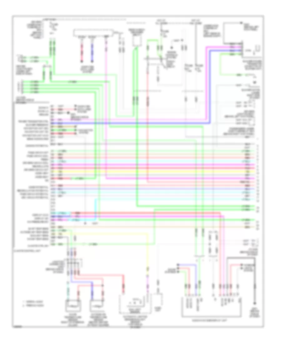 2 4L Automatic A C Wiring Diagram with Navigation 1 of 3 for Honda Accord EX 2008