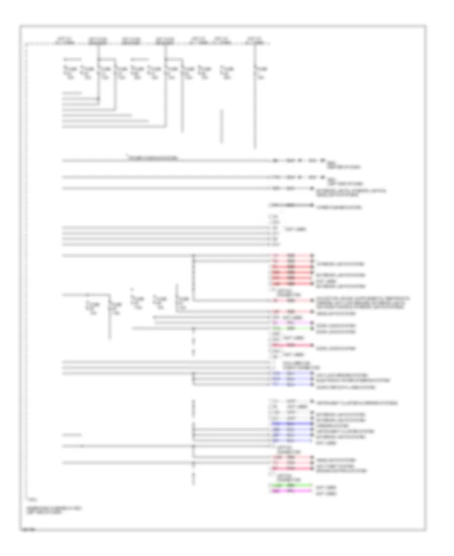 Body Control Modules Wiring Diagram 1 of 2 for Honda CR Z EX 2011