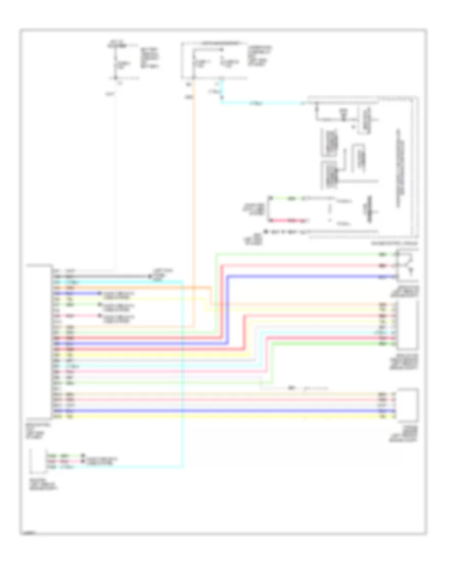 Electronic Power Steering Wiring Diagram for Honda CR-Z EX 2011