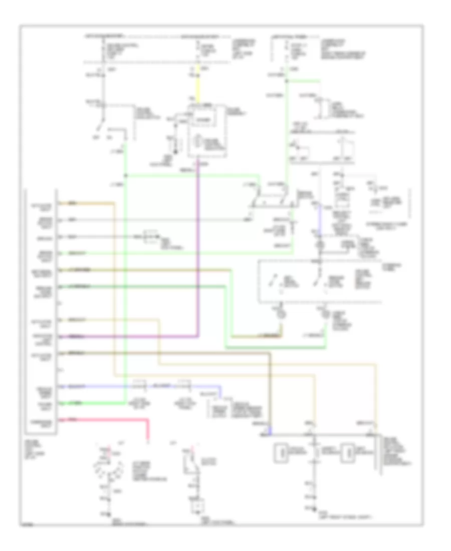 Cruise Control Wiring Diagram for Honda Civic DX 1996