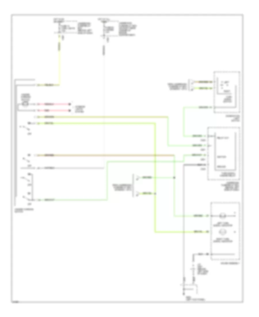 Exterior Light Wiring Diagram Hatchback 2 of 2 for Honda Civic DX 1996