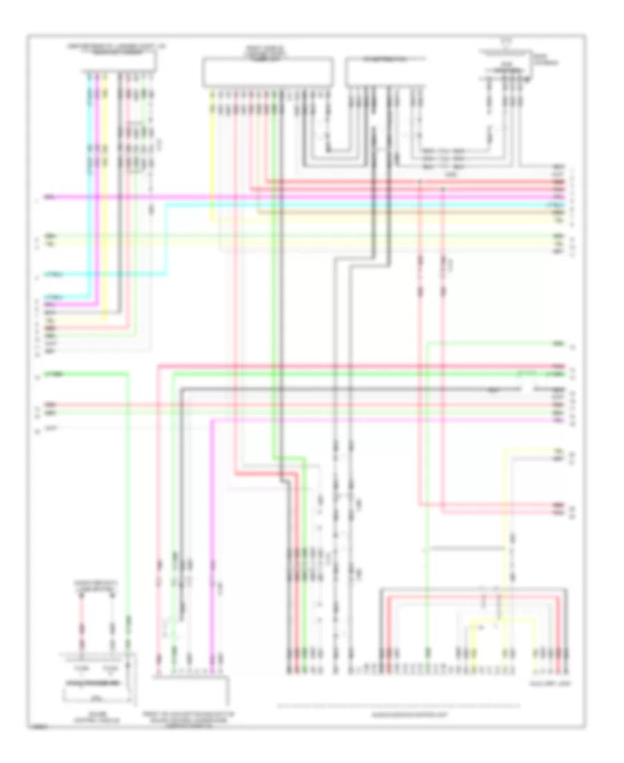 Navigation Wiring Diagram Hybrid 4 of 5 for Honda Accord EX 2014