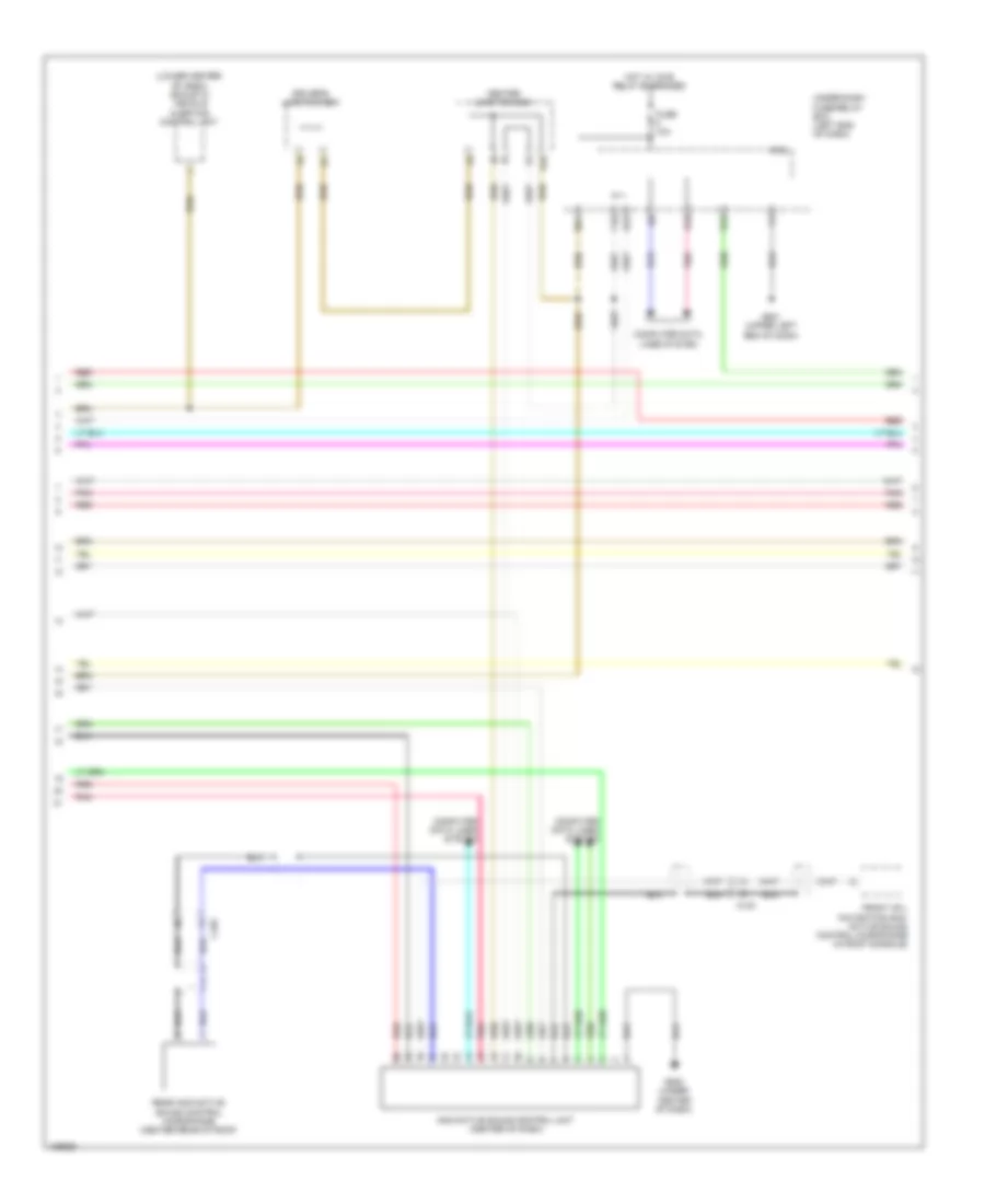 Radio Wiring Diagram, Plug-In Hybrid (4 of 6) for Honda Accord EX 2014