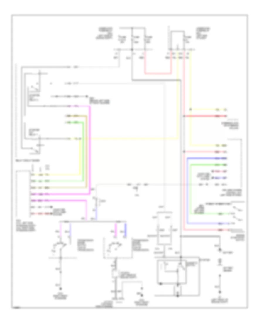 3 5L Starting Wiring Diagram A T for Honda Accord EX 2014