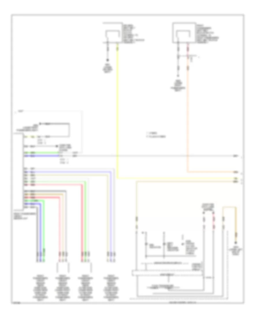 Supplemental Restraints Wiring Diagram, Hybrid (2 of 3) for Honda Accord EX 2014
