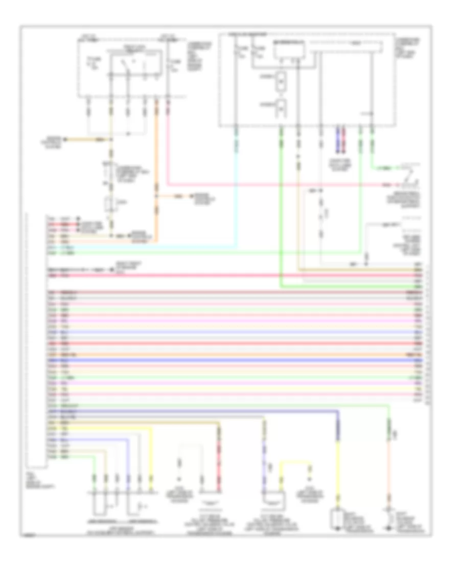 Transmission Wiring Diagram, CVT (1 of 2) for Honda Accord EX 2014