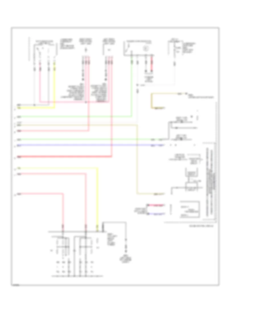 Exterior Lamps Wiring Diagram, Hybrid (4 of 4) for Honda Accord EX 2014