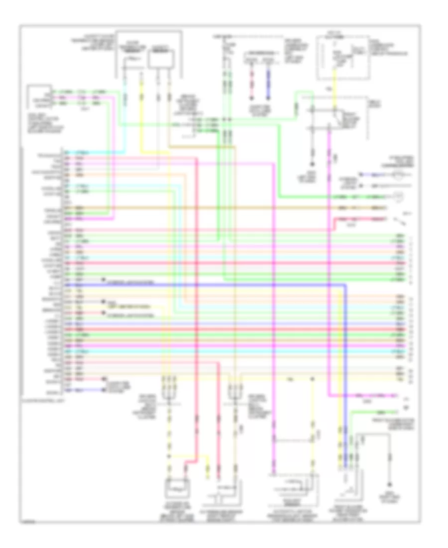 Automatic A C Wiring Diagram with Memory 1 of 3 for Honda Odyssey Touring Elite 2014