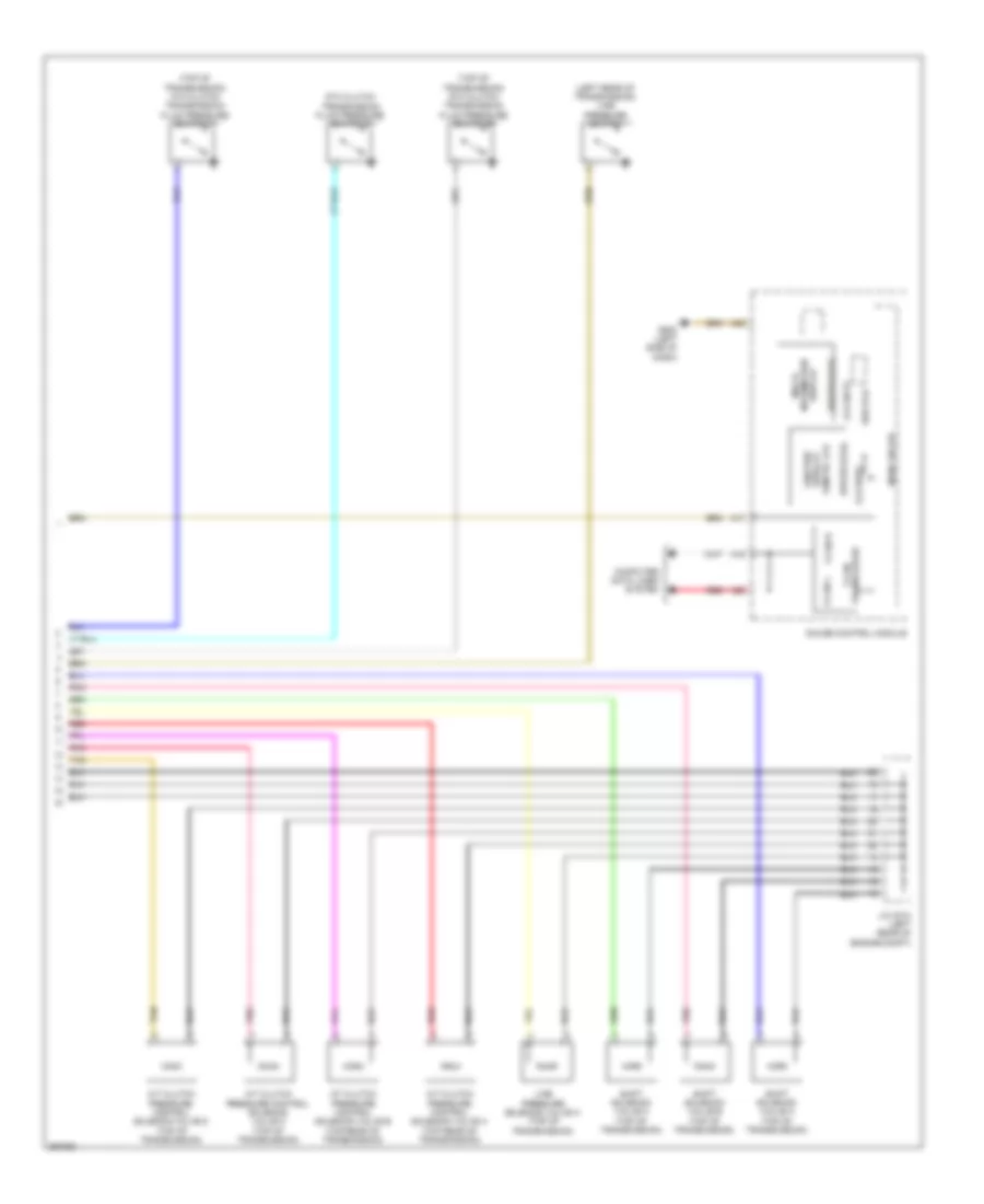 Transmission Wiring Diagram, AT (3 of 3) for Honda Accord Sport 2013