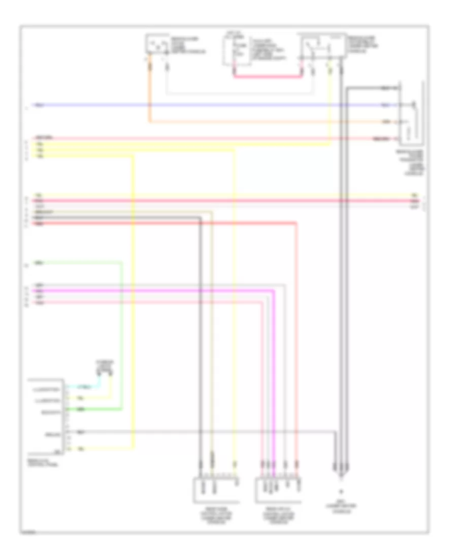 Manual AC Wiring Diagram (2 of 3) for Honda Pilot EX 2009