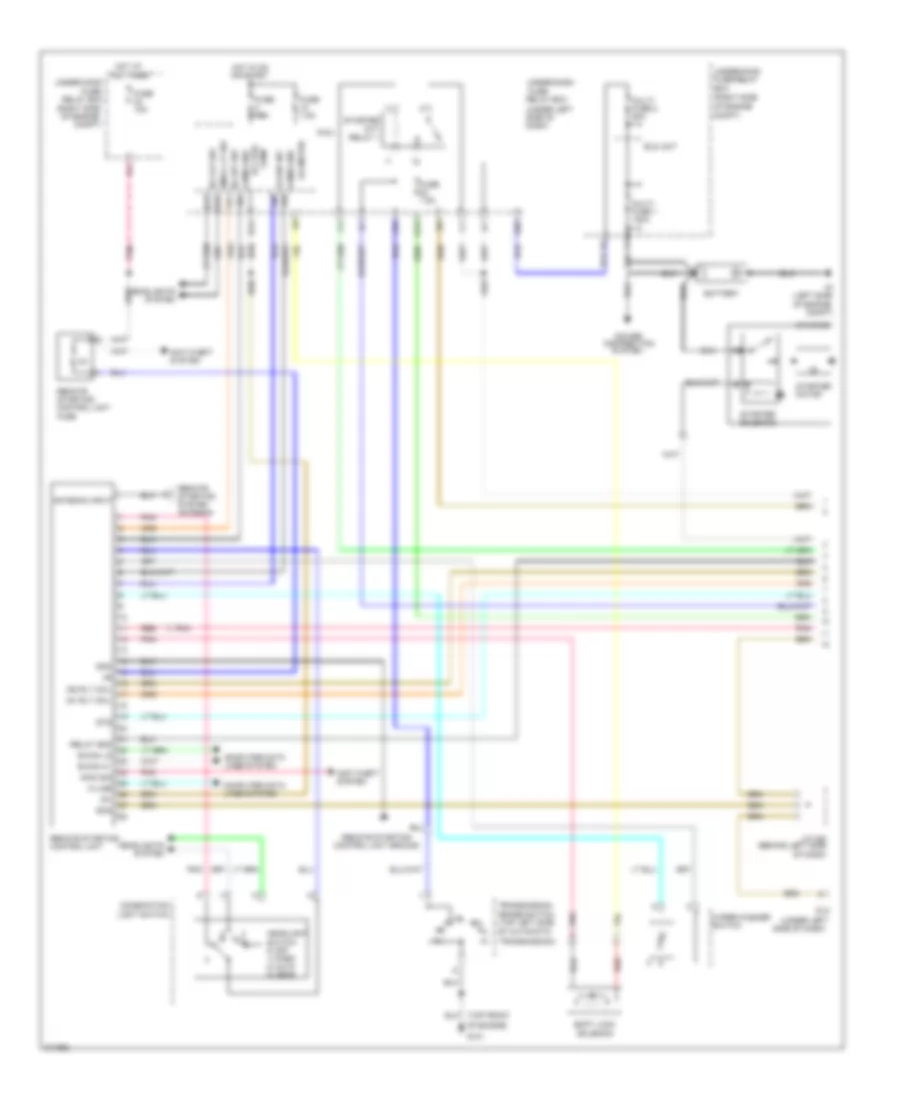 Remote Starting Wiring Diagram (1 of 2) for Honda Pilot EX 2009